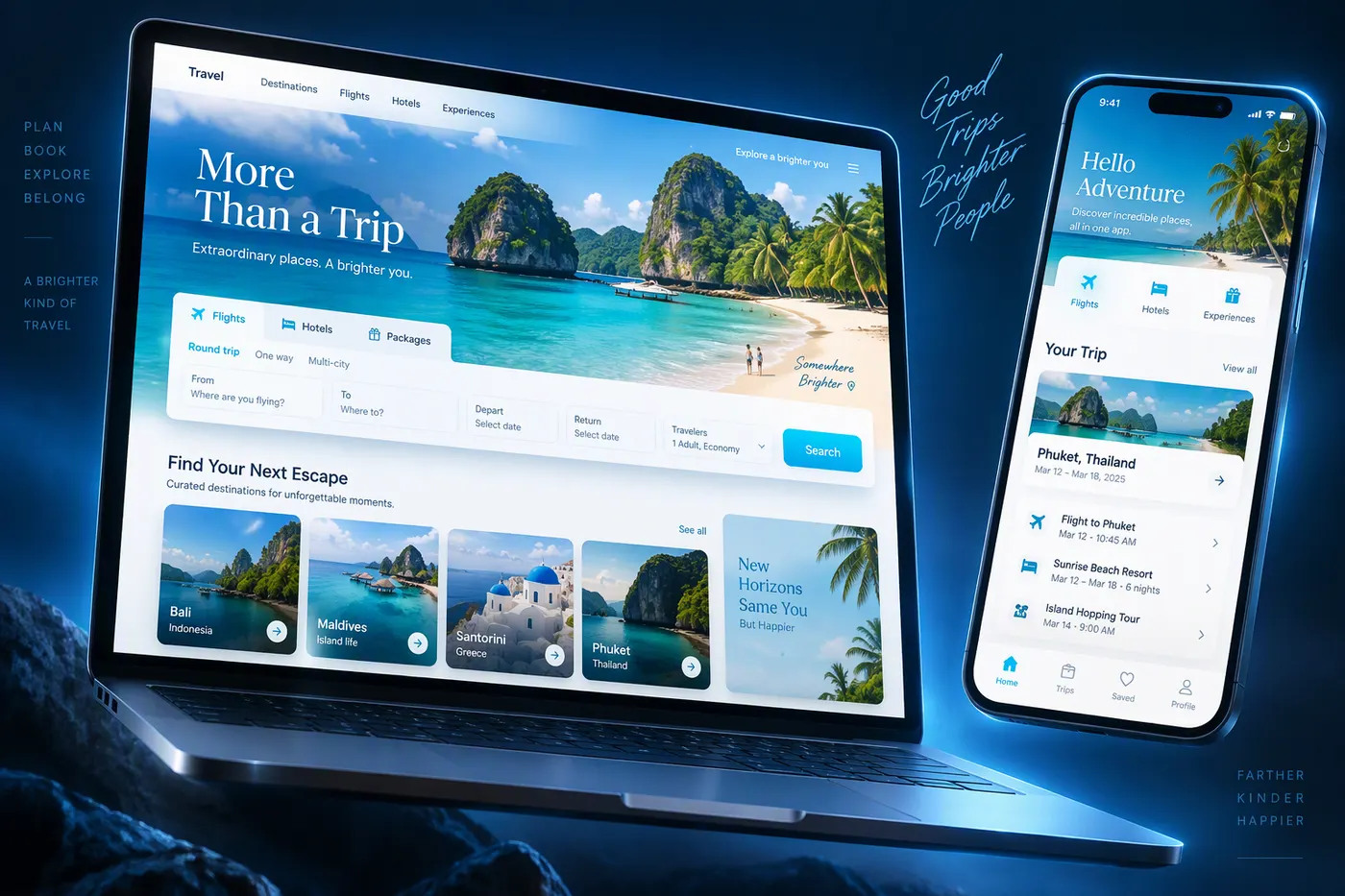 TravelTrek — Website